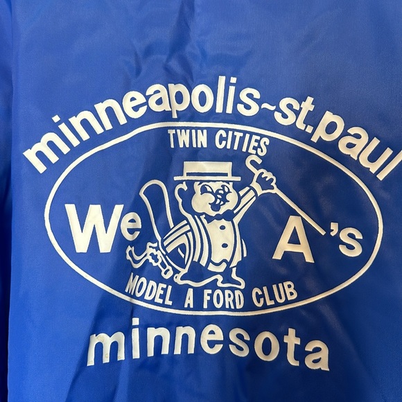 Vintage Minneapolis/St. Paul Model A Ford Club Jacket Size L - Picture 9 of 9